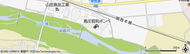 高圧昭和ボンベ株式会社周辺の地図