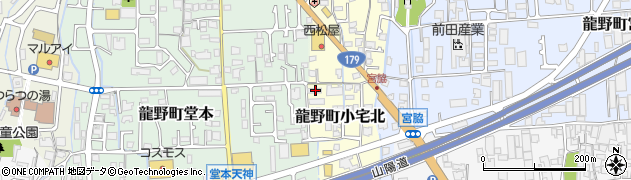 兵庫県たつの市龍野町小宅北58周辺の地図
