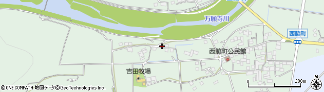 兵庫県小野市西脇町189周辺の地図