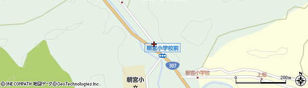 滋賀県甲賀市信楽町下朝宮27周辺の地図
