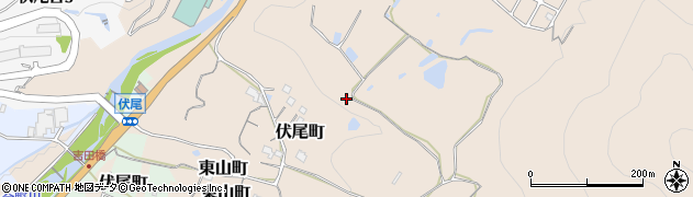大阪府池田市伏尾町105周辺の地図