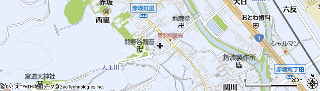 愛知県豊川市赤坂町紅里104周辺の地図