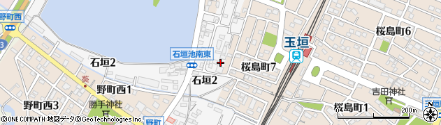 三重県鈴鹿市石垣周辺の地図