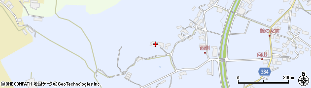 滋賀県甲賀市信楽町神山2166周辺の地図