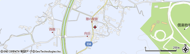 滋賀県甲賀市信楽町神山1688周辺の地図