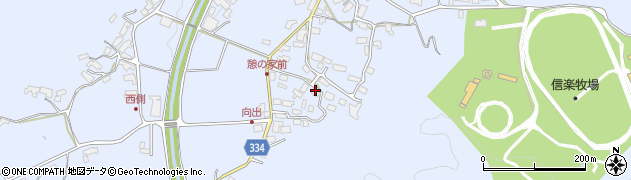 滋賀県甲賀市信楽町神山1696周辺の地図