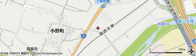 名鉄運輸株式会社　三重支店周辺の地図