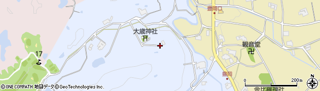 兵庫県三木市吉川町水上3140周辺の地図