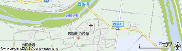 兵庫県小野市西脇町256周辺の地図