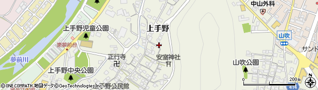 兵庫県姫路市上手野236周辺の地図