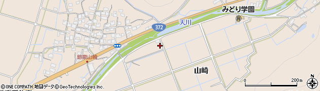 兵庫県姫路市飾東町山崎1776周辺の地図