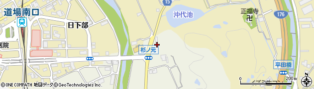 兵庫県神戸市北区有野町二郎3周辺の地図