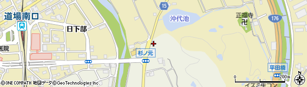 兵庫県神戸市北区有野町二郎1周辺の地図