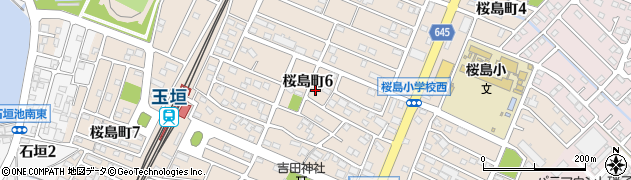 三重県鈴鹿市桜島町周辺の地図
