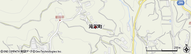 静岡県浜松市浜名区滝沢町周辺の地図