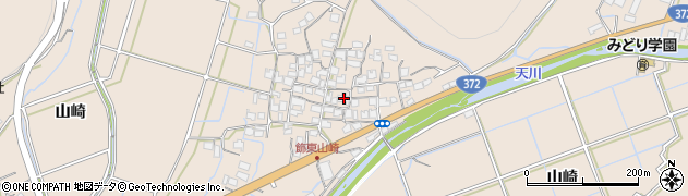 兵庫県姫路市飾東町山崎450周辺の地図