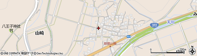 兵庫県姫路市飾東町山崎458周辺の地図