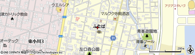 静岡県焼津市小川新町周辺の地図