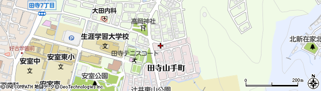兵庫県姫路市田寺山手町7-22周辺の地図