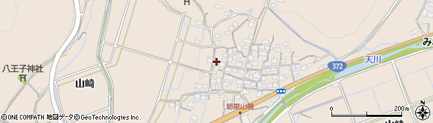 兵庫県姫路市飾東町山崎459周辺の地図