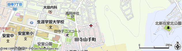 兵庫県姫路市田寺山手町7-6周辺の地図