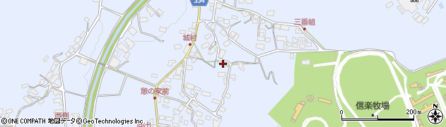 滋賀県甲賀市信楽町神山1544周辺の地図