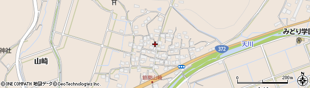 兵庫県姫路市飾東町山崎469周辺の地図