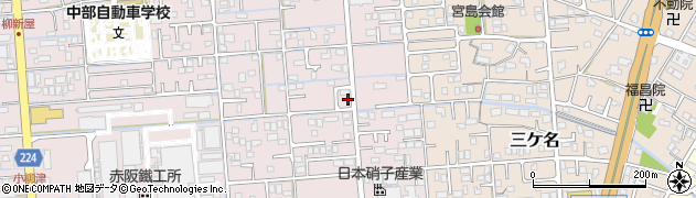 日新火災代理店　ＲＡワタナベ周辺の地図