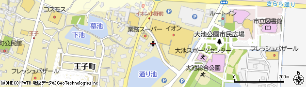 橋本精肉店周辺の地図