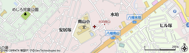 京都府八幡市八幡安居塚67周辺の地図
