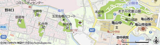 梅巌寺周辺の地図