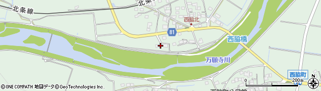 兵庫県小野市西脇町710周辺の地図