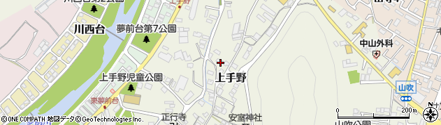 兵庫県姫路市上手野248周辺の地図