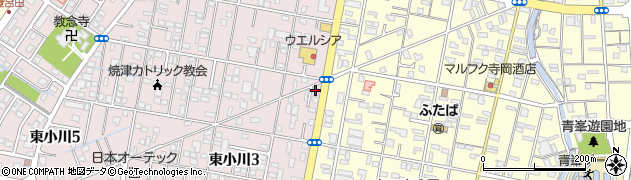 静岡ガラスステーション焼津周辺の地図