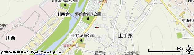 兵庫県姫路市上手野385周辺の地図