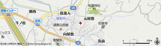 蘇美天神社周辺の地図