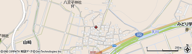 兵庫県姫路市飾東町山崎473周辺の地図