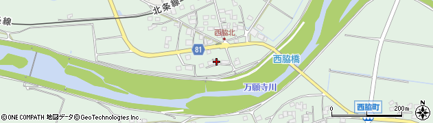 兵庫県小野市西脇町696周辺の地図