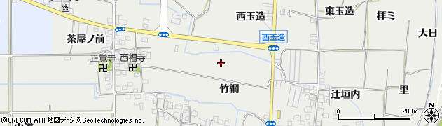京都府八幡市岩田周辺の地図