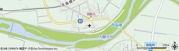 兵庫県小野市西脇町687周辺の地図