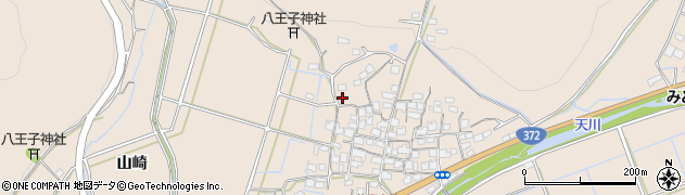 兵庫県姫路市飾東町山崎510周辺の地図