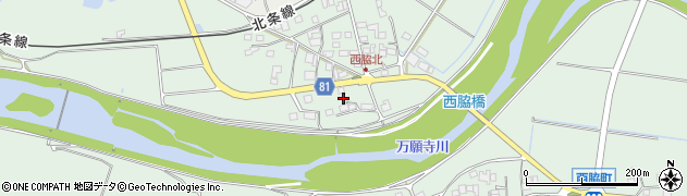 兵庫県小野市西脇町697周辺の地図