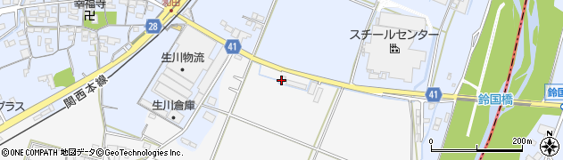 大同商運株式会社　亀山営業所周辺の地図