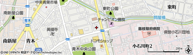 株式会社トヨタレンタリース静岡　藤枝営業所周辺の地図