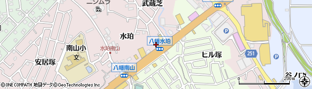 ラー麺 ずんどう屋 京都八幡店周辺の地図