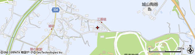 滋賀県甲賀市信楽町神山1415周辺の地図