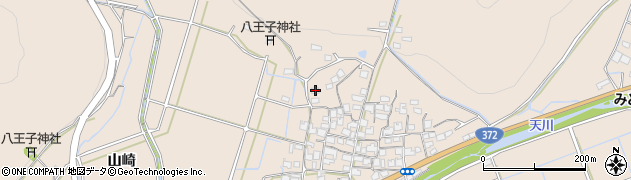 兵庫県姫路市飾東町山崎512周辺の地図