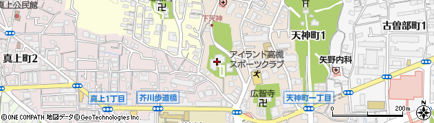 霊松寺周辺の地図