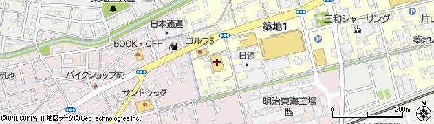 ワンダーレックス　藤枝店周辺の地図