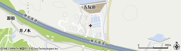 愛知県豊川市平尾町五反田26周辺の地図